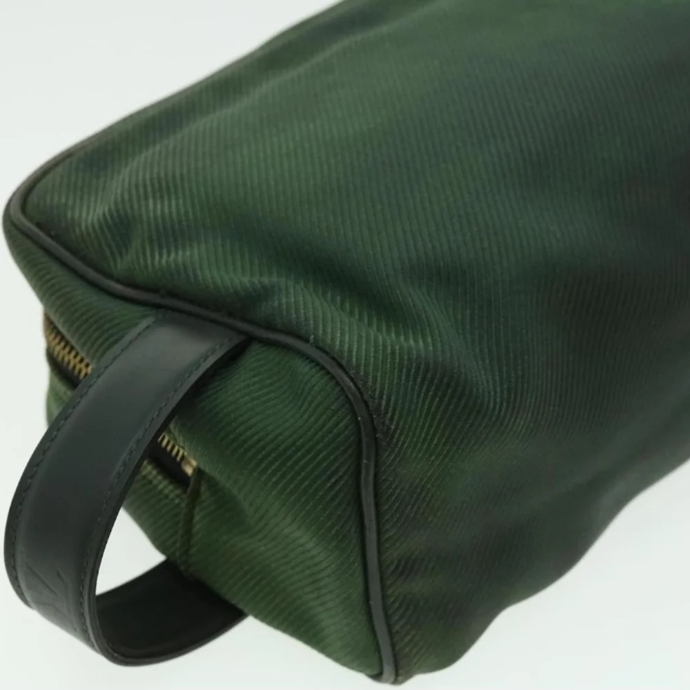 Louis Vuitton Taiga Parana Epicea Green Canvas Leather Clutch Pouch/ Bag (GUC) - Picture 5 of 16